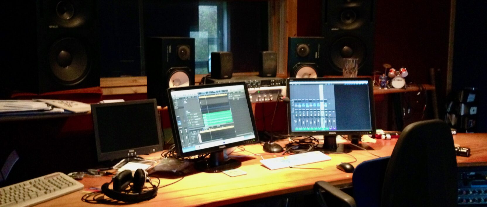 Sun Street Studios control room